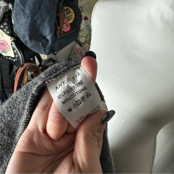 Kikisix Italian Embroidered Cardigan Medium - Picture 8 of 8